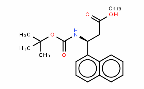 Boc-(S)- 3-Amino-3-(1-naphthylphenyl)-propionic acid