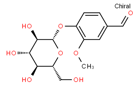 4-(β-D-Glucopyranosyloxy)-3-Methoxybenzaldehyde
