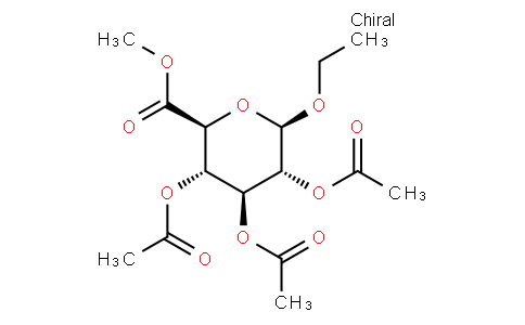 Ethyl 2,3,4-tri-O-acetyl-β-D-glucuronide methyl ester