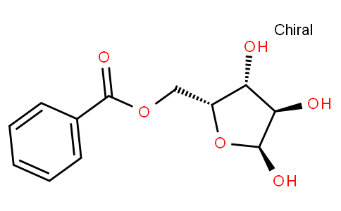 1,2-O-(异丙亚基)-ALPHA-D-呋喃木糖 5-苯甲酸酯