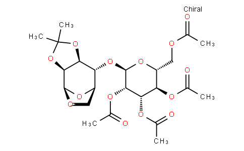 1,6-脱水-2,3-O-(1-异亚丙基)-4-O-(2,3,4,6-四-O-乙酰基-α-D-甘露糖基)-β-D-吡喃甘露糖