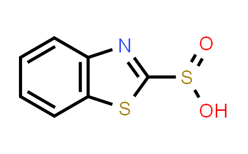 2-Benzothiazolesulfinicacid(9CI)