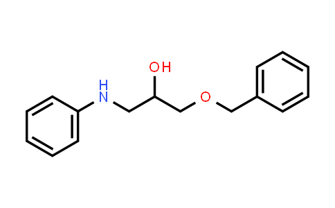 2-Propanol, 1-(phenylamino)-3-(phenylmethoxy)-