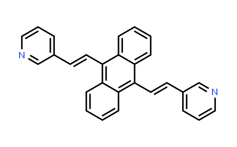 9,10-bis((E)-2-(pyridin-3-yl)vinyl)anthracene