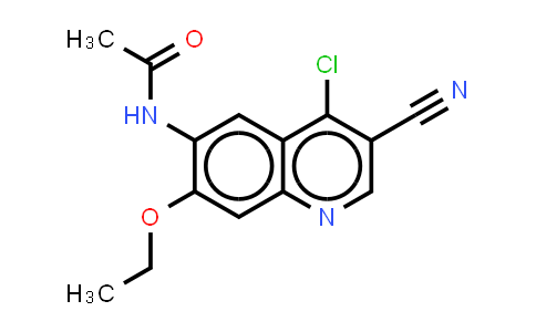 n-(4-Chloro-3-cyano-7-ethoxy-6-quinolinyl) acetamide