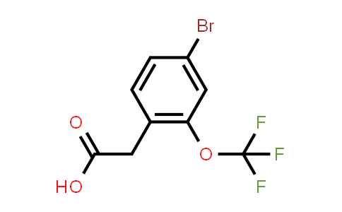 4-bromo-2-(trifluoromethoxy)-Benzeneacetic acid