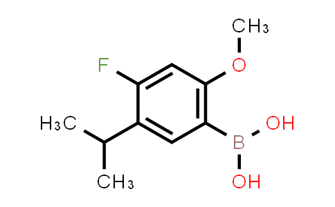 (4-fluoro-5-isopropyl-2-methoxyphenyl)boronic acid