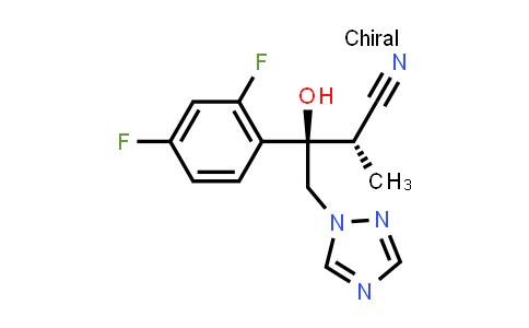 (alphaS,betaR)-beta-(2,4-Difluorophenyl)-beta-hydroxy-alpha-methyl-1H-1,2,4-triazole-1-butanenitrile