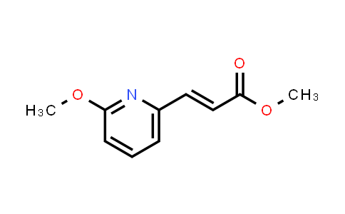 (E)-methyl 3-(2-methoxy-6-pyridinyl)acrylate