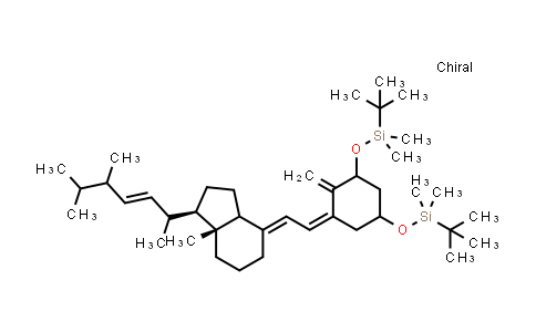 [[(1a,3b,5E,7E,22E)-9,10-Secoergosta-5,7,10(19),22-tetraene-1,3-diyl]bis(oxy)]bis[(1,1-dimethylethyl)dimethylsilane]