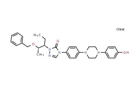 1-((2S,3S)-2-(benzyloxy)pentan-3-yl)-4-(4-(4-(4-hydroxyphenyl)piperazin-1-yl)phenyl)-1H-1,2,4-triazol-5(4H)-one