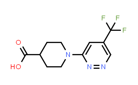 1-(5-(trifluoromethyl)pyridazin-3-yl)piperidine-4-carboxylic acid