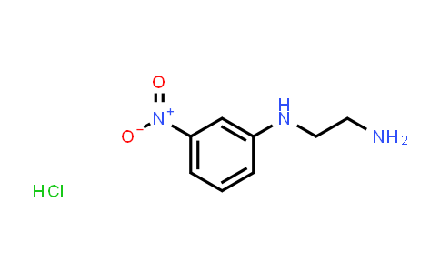 1,2-Ethanediamine, N-(3-nitrophenyl)-, monohydrochloride