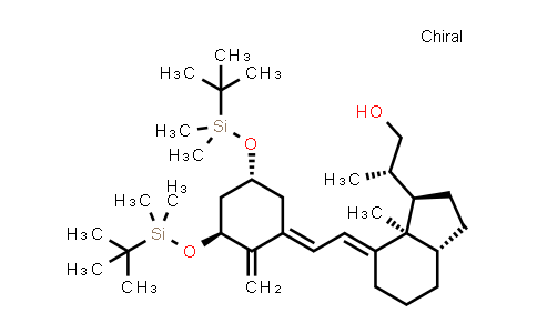 (1Α,3Β,5E,7E)-20-羟甲基-9,10-开环胆甾-1,3,-双叔丁基二甲基硅氧基-5,7,10(19)-三烯