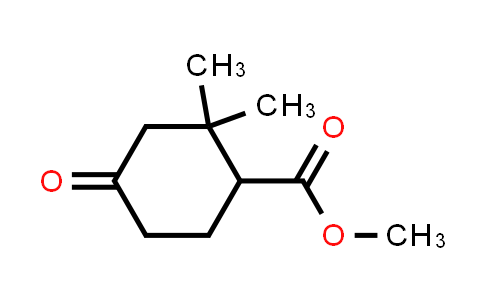 2,2-dimethyl-4-oxo-Cyclohexanecarboxylic acid, methyl ester