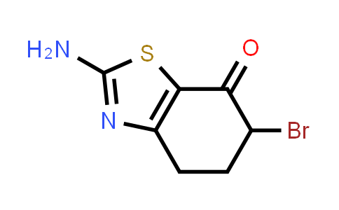2-amino-6-bromo-5,6-dihydrobenzo[d]thiazol-7(4H)-one