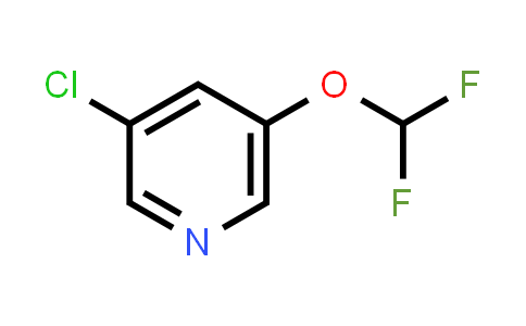 3-chloro-5-(difluoromethoxy)-Pyridine