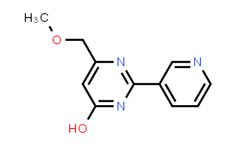 6-(METHOXYMETHYL)-2-(3-PYRIDYL)PYRIMIDIN-4-OL