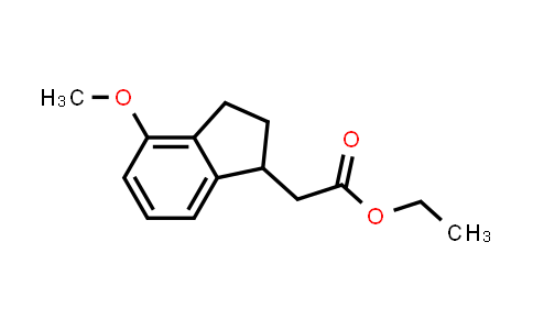 ethyl 2-(4-methoxy-2,3-dihydro-1H-inden-1-yl)acetate