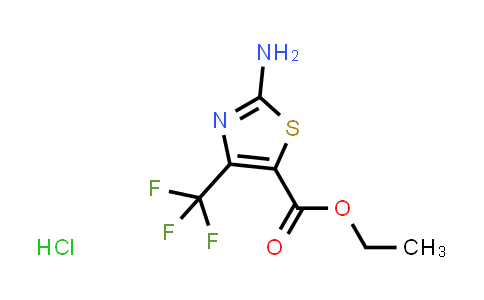ethyl 2-amino-4-(trifluoromethyl)-1,3-thiazole-5-carboxylate hydrochloride