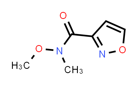 N-methoxy-N-methyl-1,2-oxazole-3-carboxamide