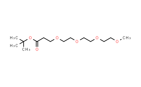 tert-Butyl 3-{2-[2-(2-methoxyethoxy)ethoxy]ethoxy}propionate/m-PEG4-t-butyl ester