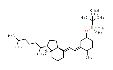 tert-butyldimethyl(((1S,E)-3-((E)-2-((1S,3aS,7aR)-7a-methyl-1-(6-methylheptan-2-yl)hexahydro-1H-inden-4(2H)-ylidene)ethylidene)-4-methylenecyclohexyl)oxy)silane