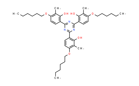 2,2,2-(1,3,5-Triazine-2,4,6-triyl)tris[5-(hexyloxy)-6-methylphenol]