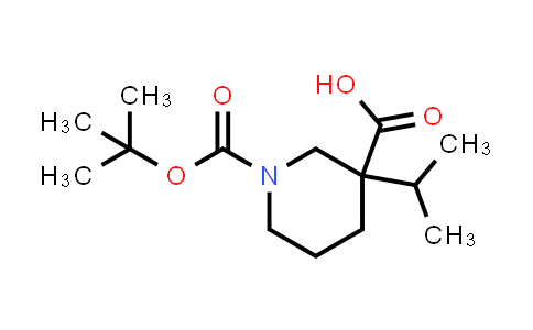 1-BOC-3-异丙基哌啶-3-甲酸