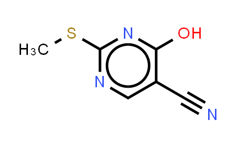 4-Hydroxy-2-(methylthio)pyrimidine-5-carbonitrile ,97%