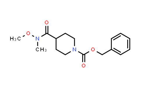 BENZYL 4-(N-METHOXY-N-METHYLCARBAMOYL)PIPERIDINE-1-CARBOXYLATE