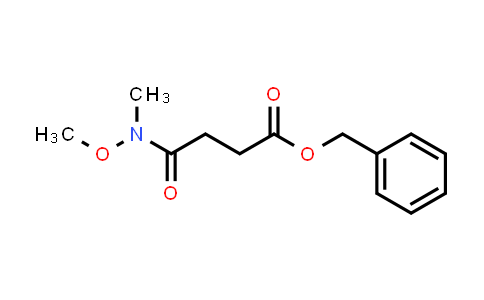 4-[甲氧基(甲基)氨基]-4-氧代丁酸苄酯