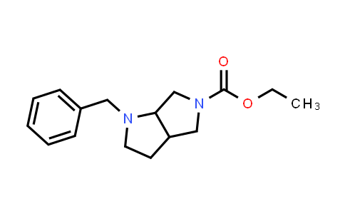 ETHYL 1-BENZYL-HEXAHYDROPYRROLO[3,4-B]PYRROLE-5(1H)-CARBOXYLATE