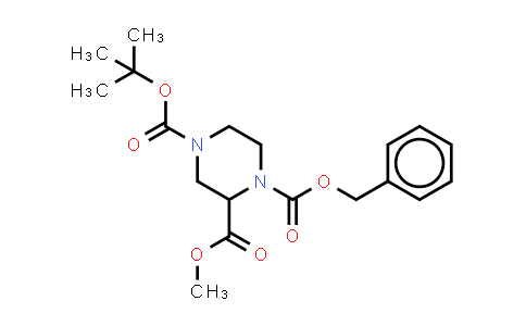 甲基(+)-四氮-BOC-1-氮卡马西平-2-哌嗪羧酸盐