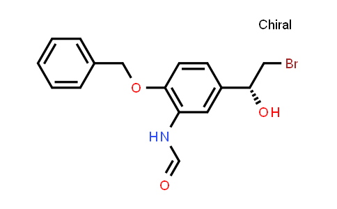 (R)-N-(2-(Benzyloxy)-5-(2-bromo-1-hydroxyethyl)phenyl)formamide