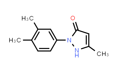 3-甲基-1-(3,4-二甲基苯基)-2-吡唑啉-5-酮