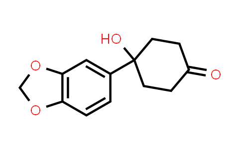 4-(benzo[d][1,3]dioxol-5-yl)-4-hydroxycyclohexan-1-one