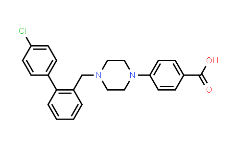4-(4-((4'-chloro-[1,1'-biphenyl]-2-yl)methyl)piperazin-1-yl)benzoic acid