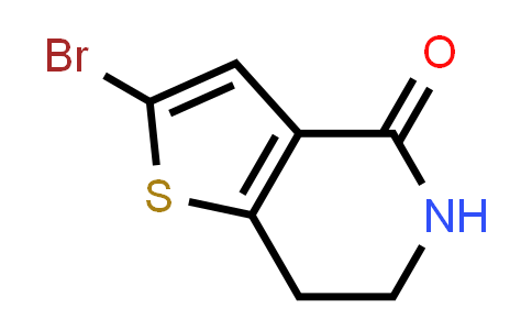 2-溴-6,7-二氢噻吩并[3,2-C]吡啶-4(5H)-酮