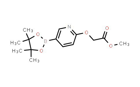 Methyl {[5-(4,4,5,5-tetramethyl-1,3,2-dioxaborolan-2-yl)-2-pyridinyl]oxy}acetate