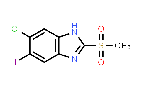 6-chloro-5-iodo-2-(Methylsulfonyl)-1H-benziMidazole