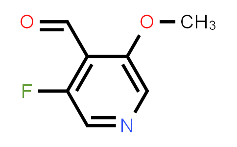 3-氟-5-甲氧基吡啶-4-甲醛