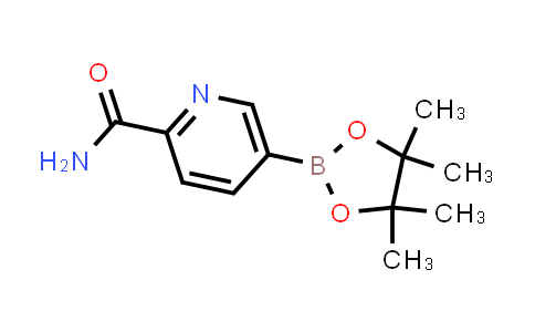5-(4,4,5,5-四甲基-1,3,2-二氧杂环戊硼烷-2-基)吡啶酰胺