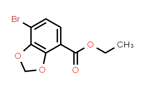 7-溴苯并[D][1,3]二氧杂环戊烯-4-羧酸乙酯