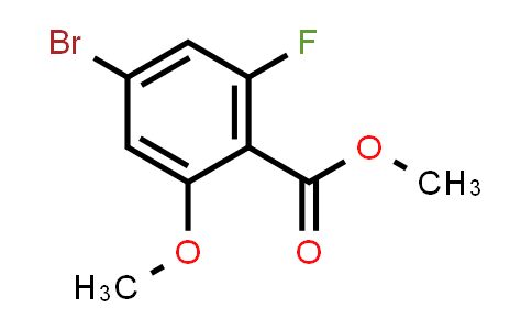 4-溴-2-氟-6-甲氧基苯甲酸甲酯