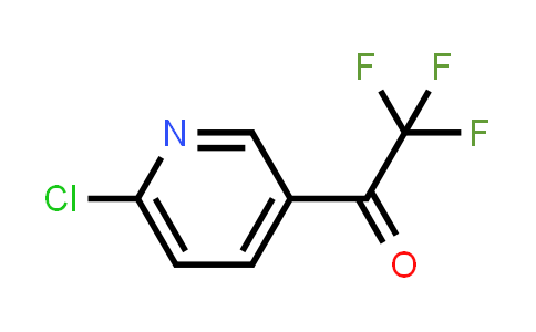 Ethanone, 1-(6-chloro-3-pyridinyl)-2,2,2-trifluoro- (9CI)