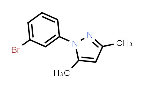 1-(3-Bromophenyl)-3,5-dimethyl-1H-pyrazole