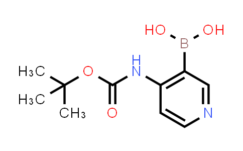 4-(T-BUTOXYCARBONYLAMINO)PYRIDINE-3-BORONIC ACID