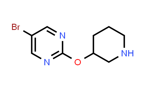 5-BROMO-2-(PIPERIDIN-3-YLOXY)PYRIMIDINE
