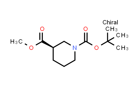 (R)-1-tert-butyl 3-methyl piperidine-1,3-dicarboxylate
